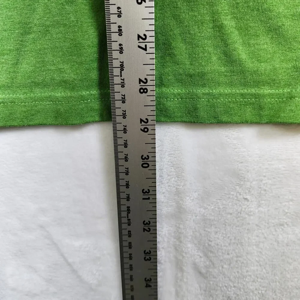 The North Face Green‎ Tshirt Spellout Logo Size XL